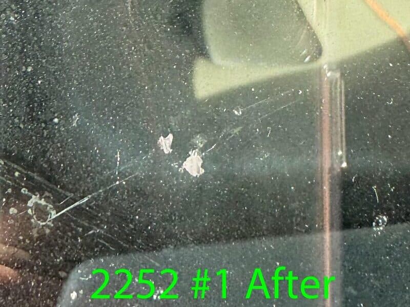 Angel Wing Break Repair — after repair